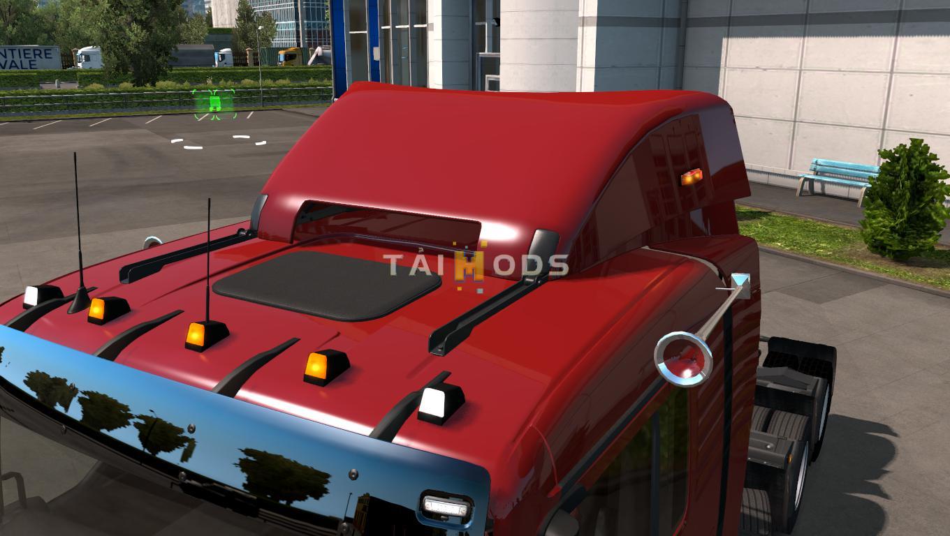 ETS2 - Man E6 Addons V1.0 (1.35.X)