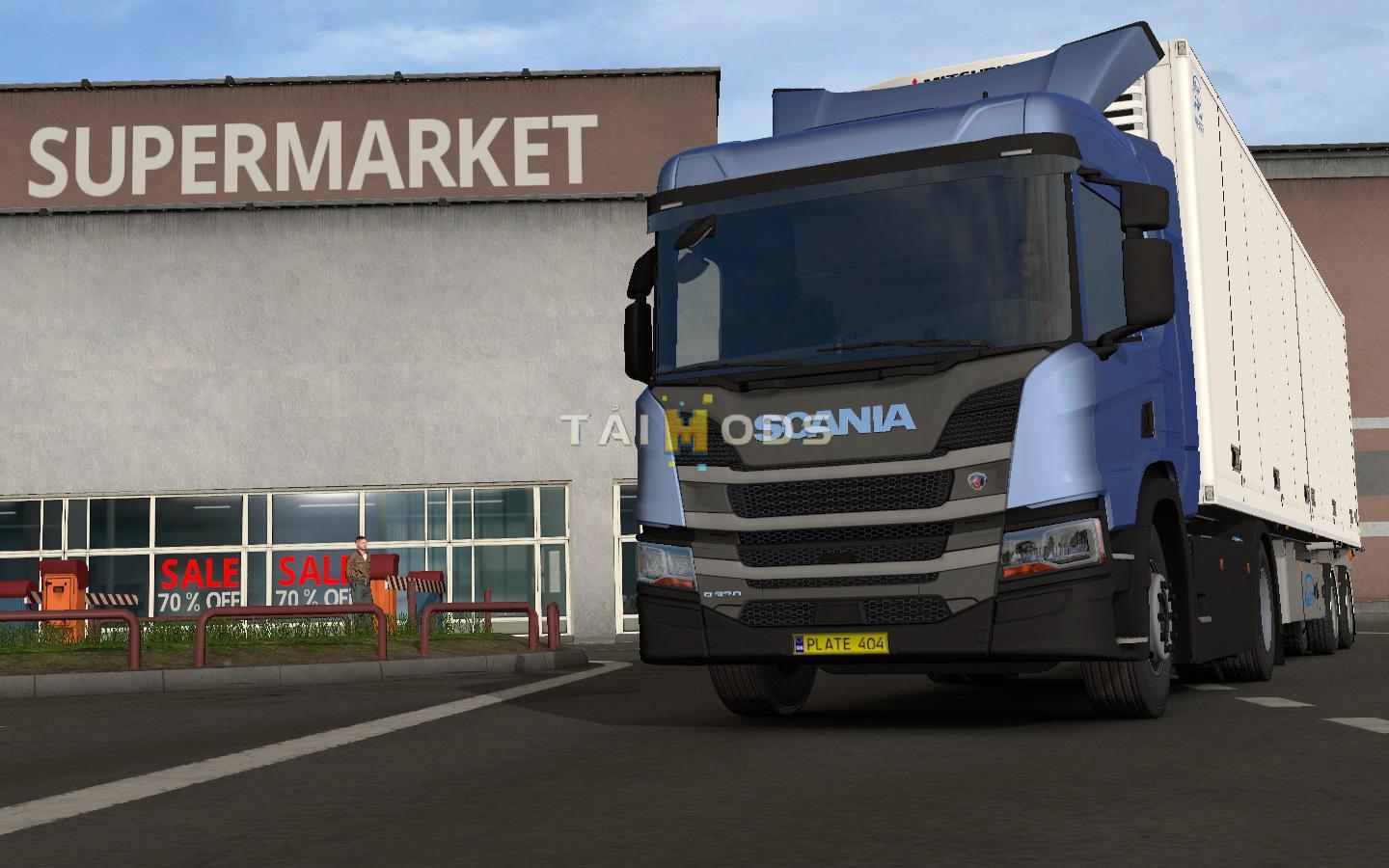 MOD ETS2 – Phụ Tùng ETS2 - Scania NGS P Cab V1.4 (1.35.x)