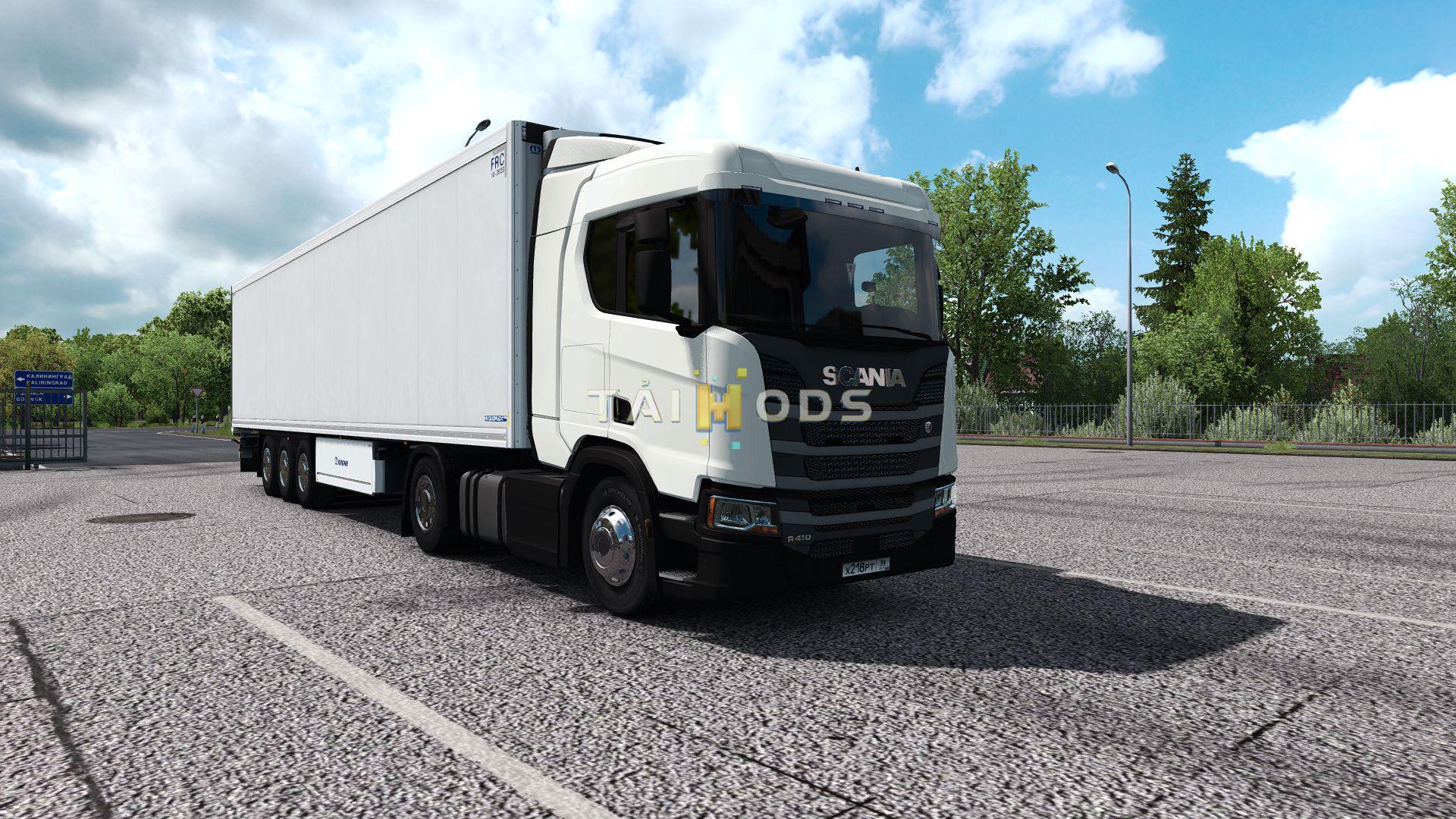 MOD ETS2 – Phụ Tùng ETS2 - Chrome Caps for Wheels V1.0.1 (1.35.x)