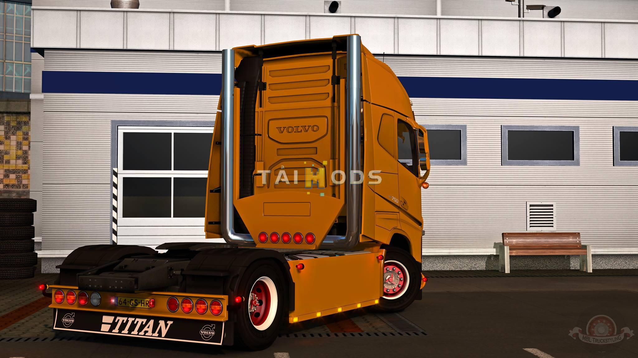 ETS2 - Mbl Volvo Addon Pack V1.2.1 (1.35.X)