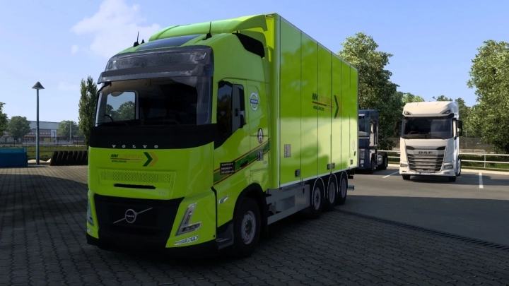 ETS2 - NM Logistic Volvo FH6 Aero Rigid by Kast Skin V1.0 (1.57.x)