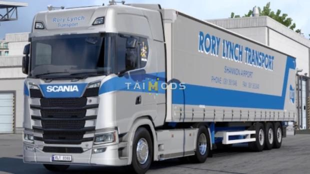 ETS2 - Rory Lynch Transport Skin V2.0 (1.50.x)