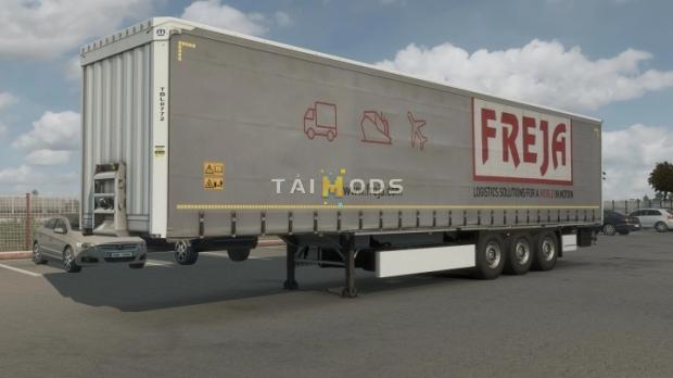 ETS2 - Krone Profi/Mega Liner Realistic Skin Pack + Addon V1.1 (1.49.x)