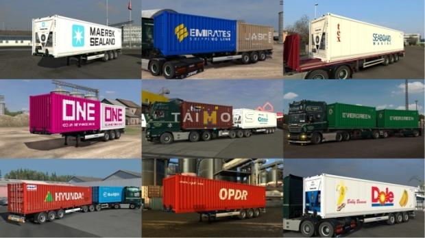 ETS2 - Arnooks Container Pack V17 (1.49.x)