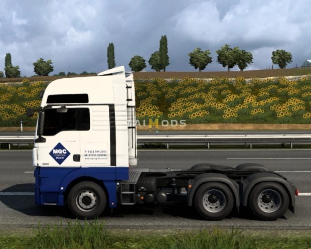 ETS2 - MGC Logistics – (Bham) ltd Skin (1.49.x)