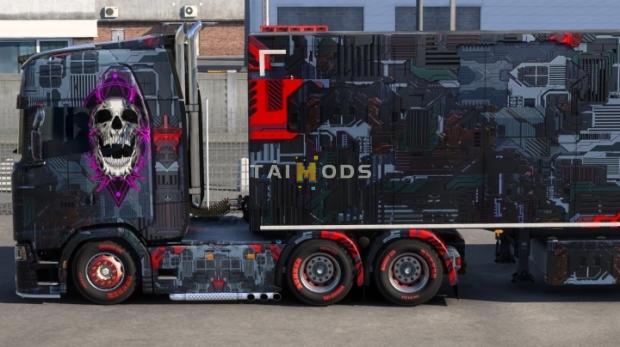 ETS2 - Unknown Skull Skin (1.49.x)