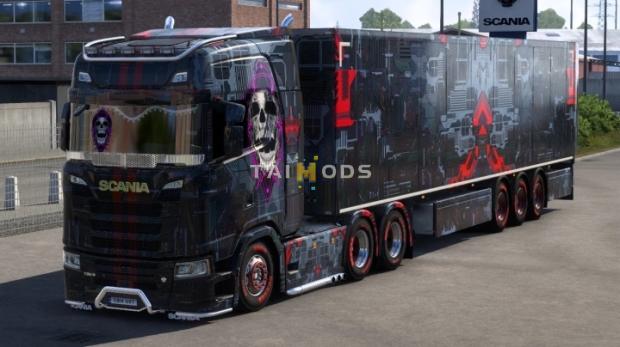 ETS2 - Unknown Skull Skin (1.49.x)