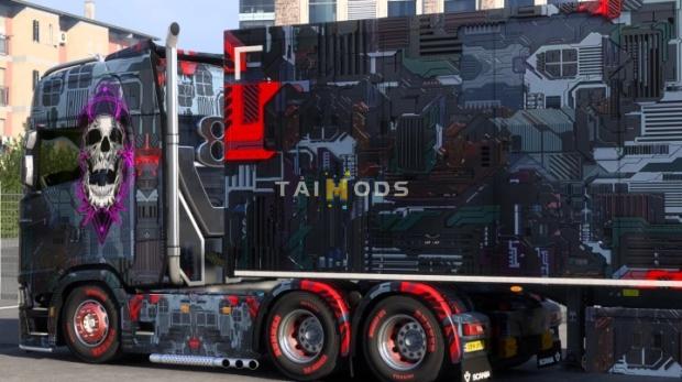 ETS2 - Unknown Skull Skin (1.49.x)