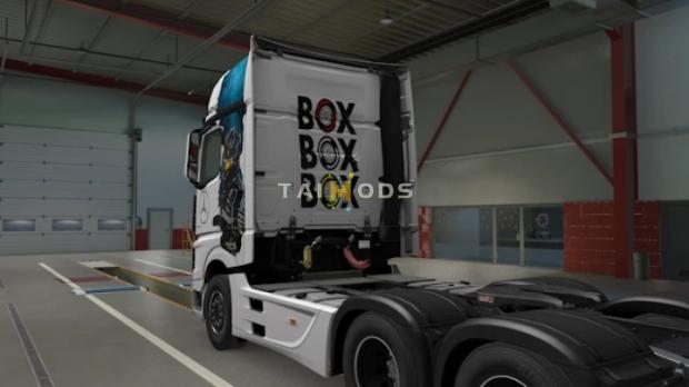 ETS2 - Mercedes F1 Skin (1.48.x)