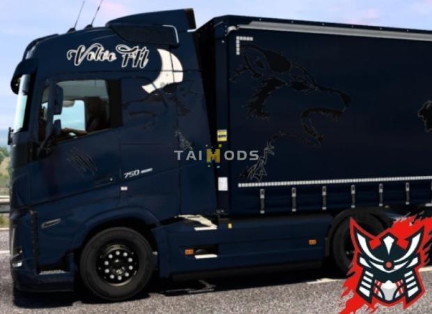 ETS2 - Truck & Trailer Wolf Skin (1.47.x)
