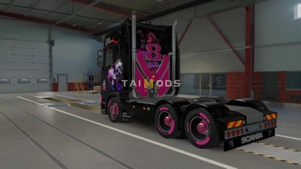 ETS2 - Quinn Skin For Scania S V1.0 (1.48.x)