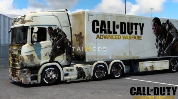 ETS2 - Call Of Duty Advanced Warfare Skin (1.47.x)
