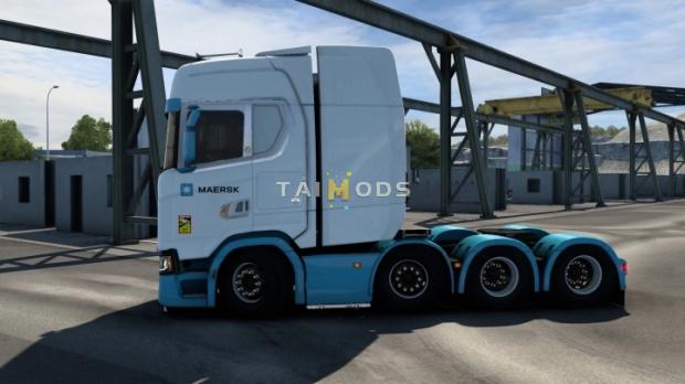 ETS2 - Maersk Scania S 2016 Skin V1.0 (1.47.x)
