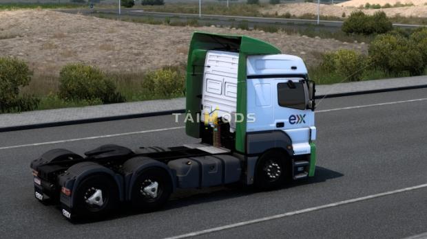 ETS2 - Mercedes-Benz Axor Sao Miguel Expresso Skin V1.0 (1.47.x)