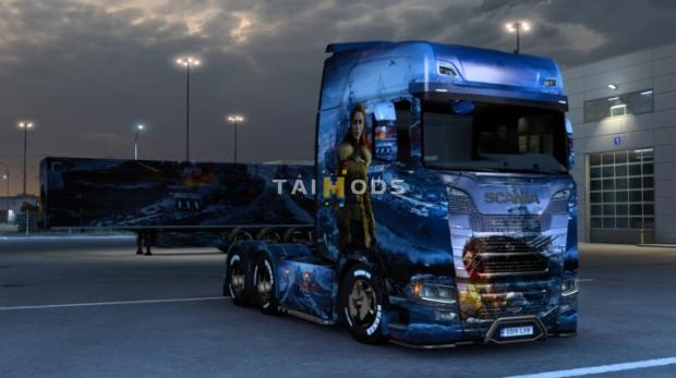 ETS2 - World War 2 Women Skin Part 02 (1.47.x)