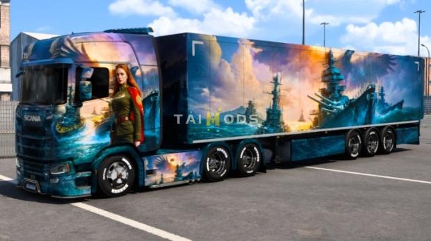 ETS2 - World War 2 Women Skin (1.47.x)