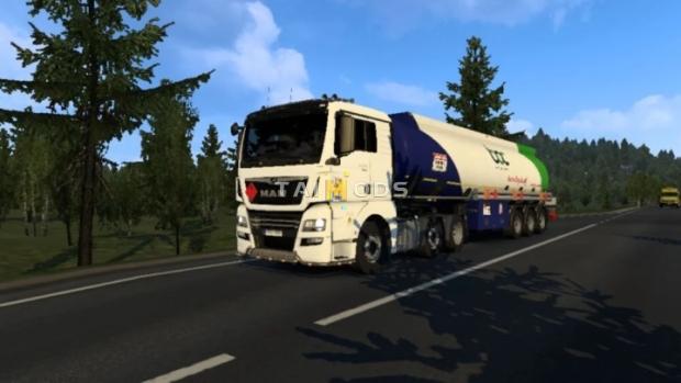 ETS2 - SCS Fuel Tank BOC Skin Player Thurein V1.0 (1.47.x)
