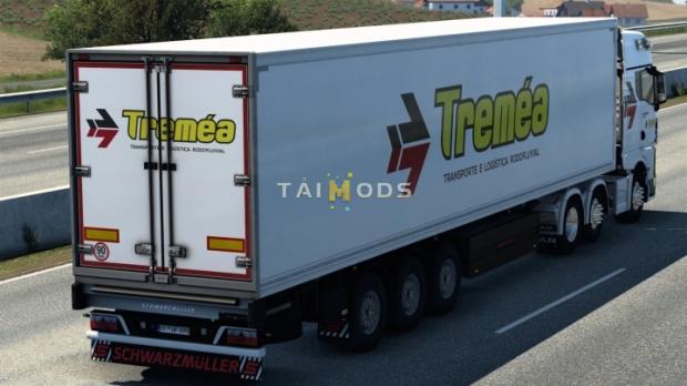 ETS2 - Tremea Schwarzmuller Refrigerated Skin V1.0 (1.47.x)