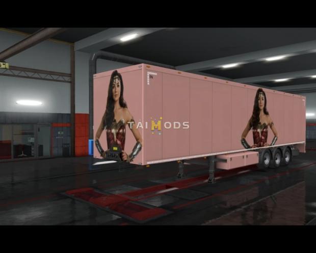 ETS2 - Wonder Woman IV Skin (1.47.x)