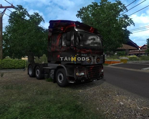 ETS2 - Red Eye Skin (1.47.x)