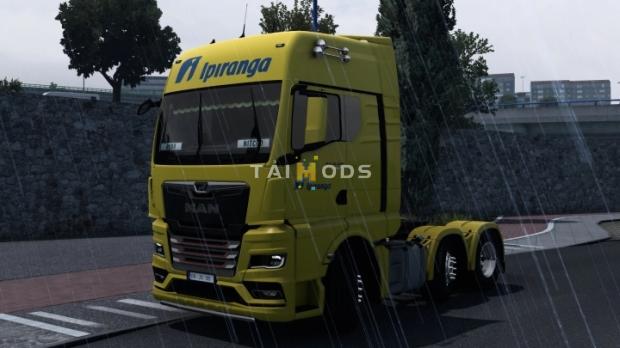 ETS2 - Man Tgx 2020 Ipiranga Skin V1.0 (1.47.x)