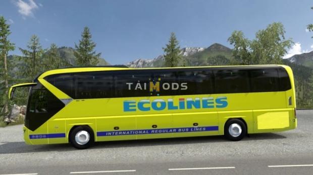 ETS2 - Neoplan Tourliner C13 Ecolines Skin V1.0 (1.47.x)