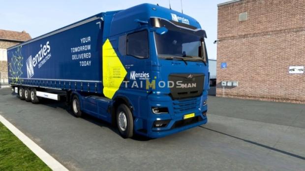 ETS2 - MAN TGX 2020 Menzies Combo Skin Pack V1.0 (1.47.x)