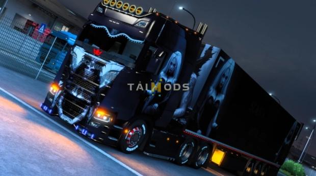 ETS2 - Scania Devil Girl Skin (1.47.x)
