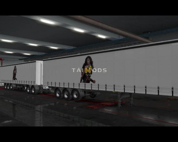 ETS2 - Wonder Woman III Skin (1.47.x)