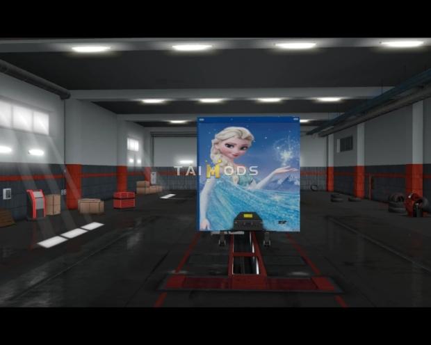 ETS2 - Princess Elsa Skin (1.47.x)