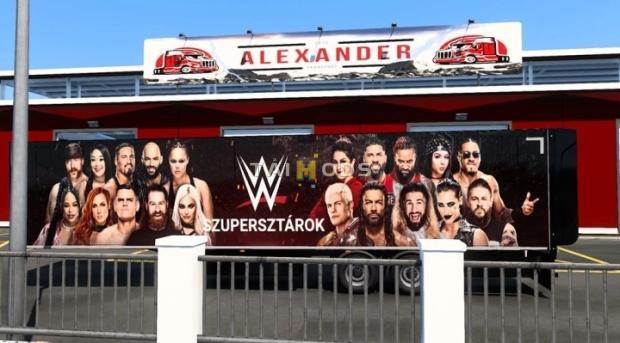 ETS2 - WWE Trailer Skins Pack V1.0 (1.47.x)