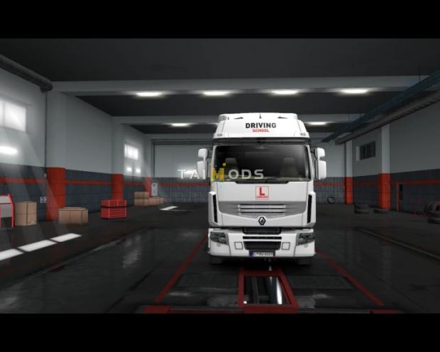 ETS2 - Driving School V1.0 (1.47.x)