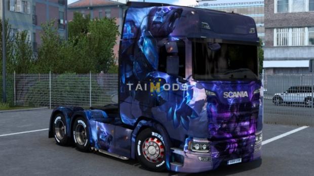 ETS2 - Scania League of Legends Skin (1.47.x)