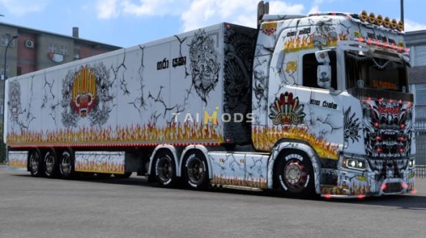 ETS2 - Sri Lanka Yaka Skin V2.0 (1.47.x)
