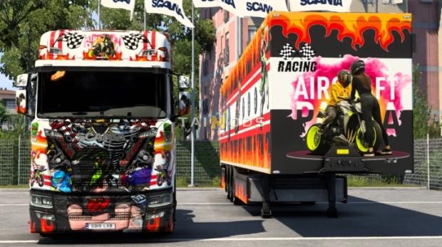 ETS2 - Scania Bike Riders Skin (1.47.x)
