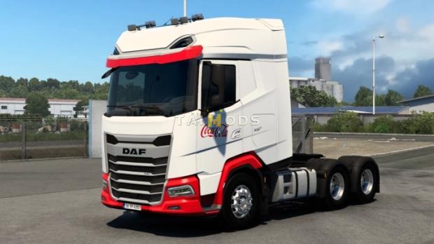 ETS2 - Daf 2021 Coca-Cola Skin V1.0 (1.47.x)