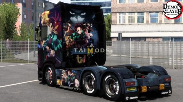 ETS2 - Scania Demon Slayer Skin (1.47.x)
