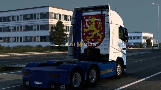 ETS2 - Volvo FH 2012 Finland Skin V1.0 (1.47.x)