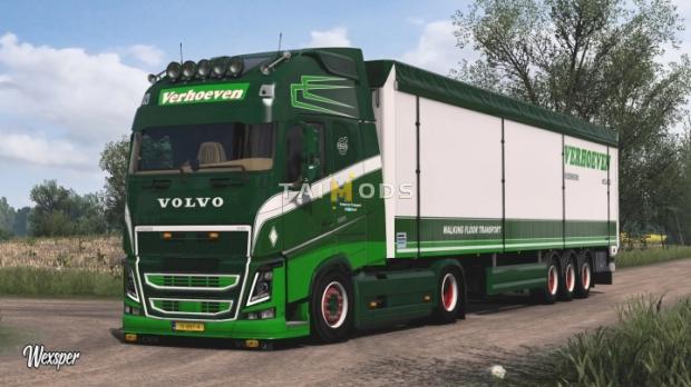 ETS2 - Volvo FH 2012 Verhoeven Transport Skin Pack V1.0 (1.46.x)