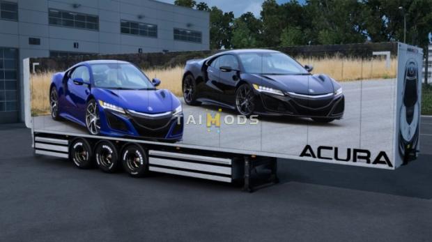ETS2 - Acura NSX Trailer Skin (1.46.x)