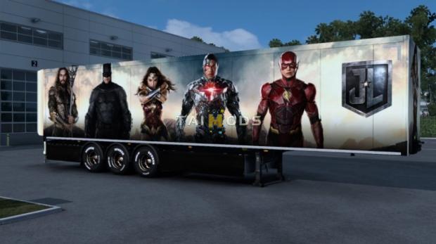 ETS2 - Trailer Justice League Skin (1.46.x)