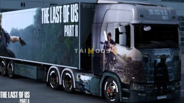 ETS2 - Scania The Last of Us Part II Skin (1.46.x)