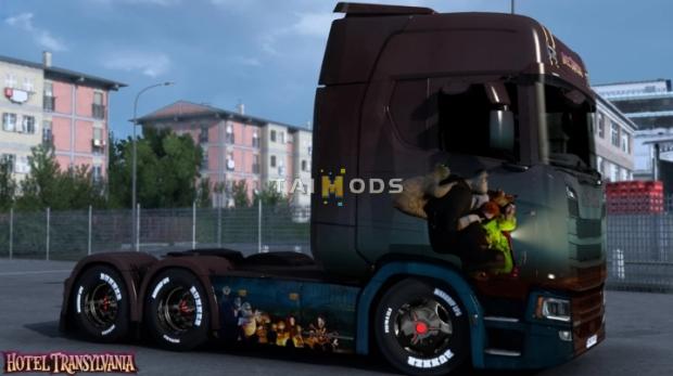 ETS2 - Scania Hotel Transylvania Skin (1.46.x)