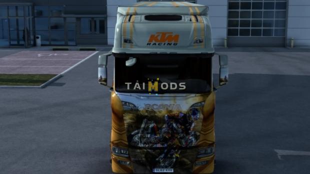ETS2 - Ktm Sport Bike Skin (1.46.x)