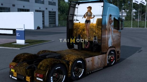 ETS2 - Scania Woman Skin 02 (1.46.x)