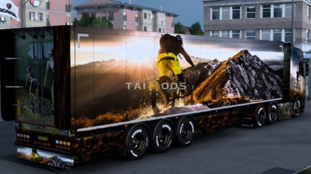 ETS2 - Scania Mountain Bike Skin (1.46.x)