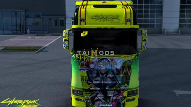 ETS2 - Cyberpunk: Edgerunners Skin (1.46.x)