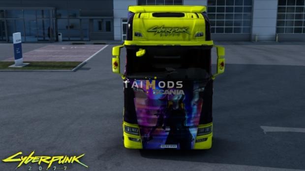 ETS2 - Scania Cyberpunk 2077 Skin (1.46.x)