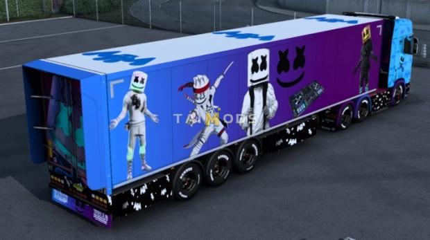 ETS2 - Scania Marshmello Skin (1.46.x)