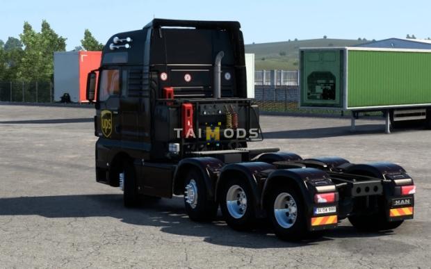 ETS2 - Man Tgx Euro 5 UPS Skin V1.0 (1.46.x)
